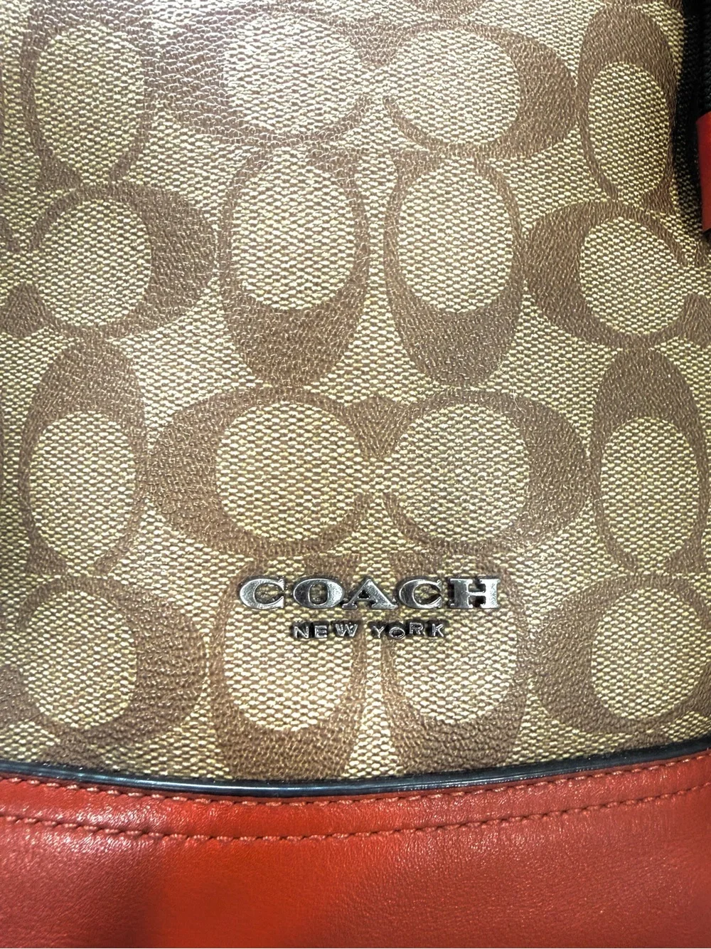Coach signature canvas